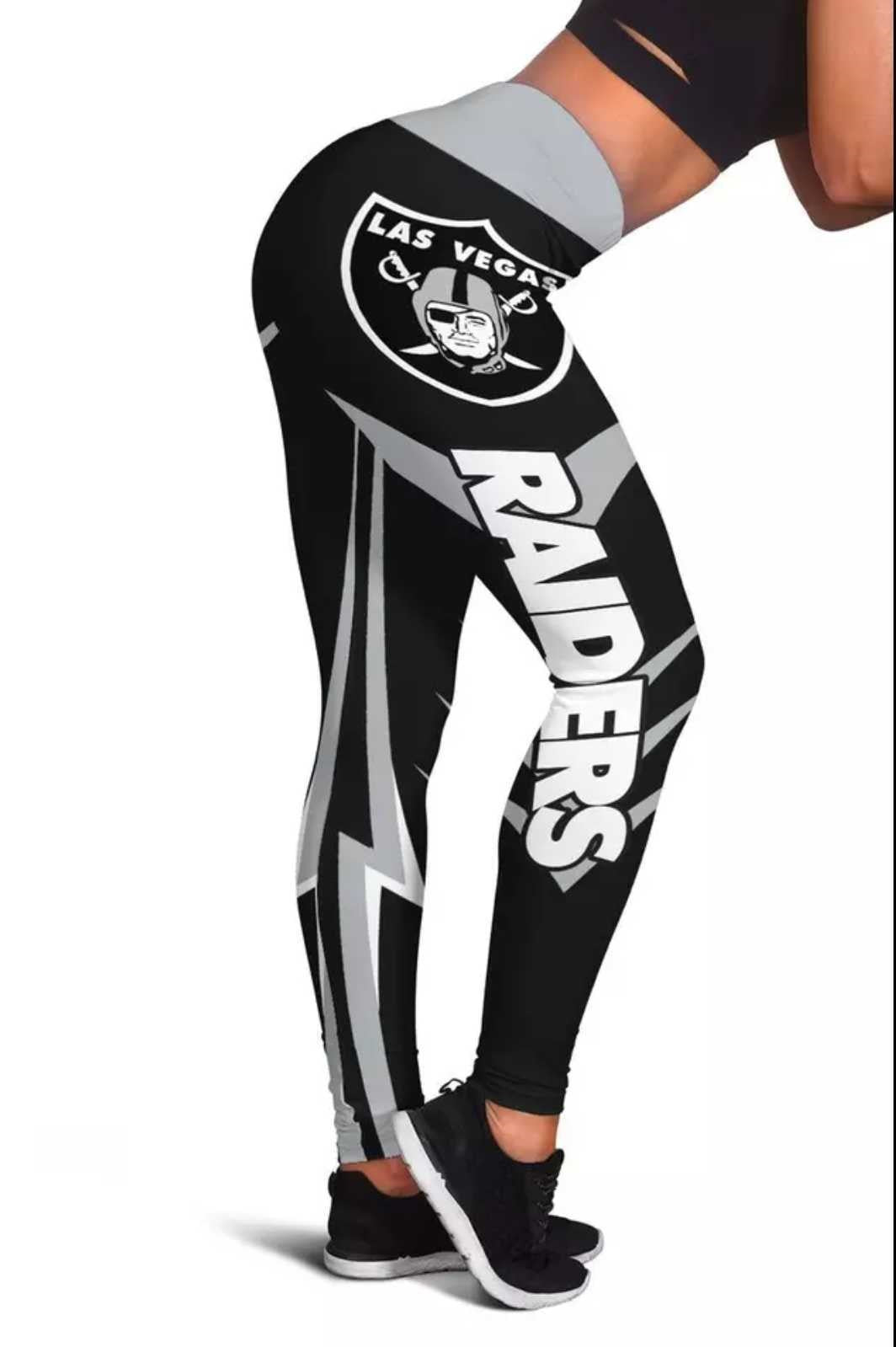 Zubaz LAS Vegas Raiders Black/Gray Lava Legging XXL at  Women's  Clothing store