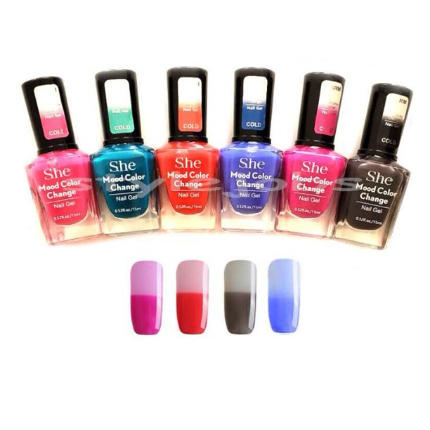 She Mood Color Change Nail Gel Polish