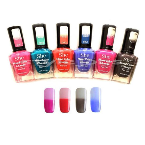 She Mood Color Change Nail Gel Polish