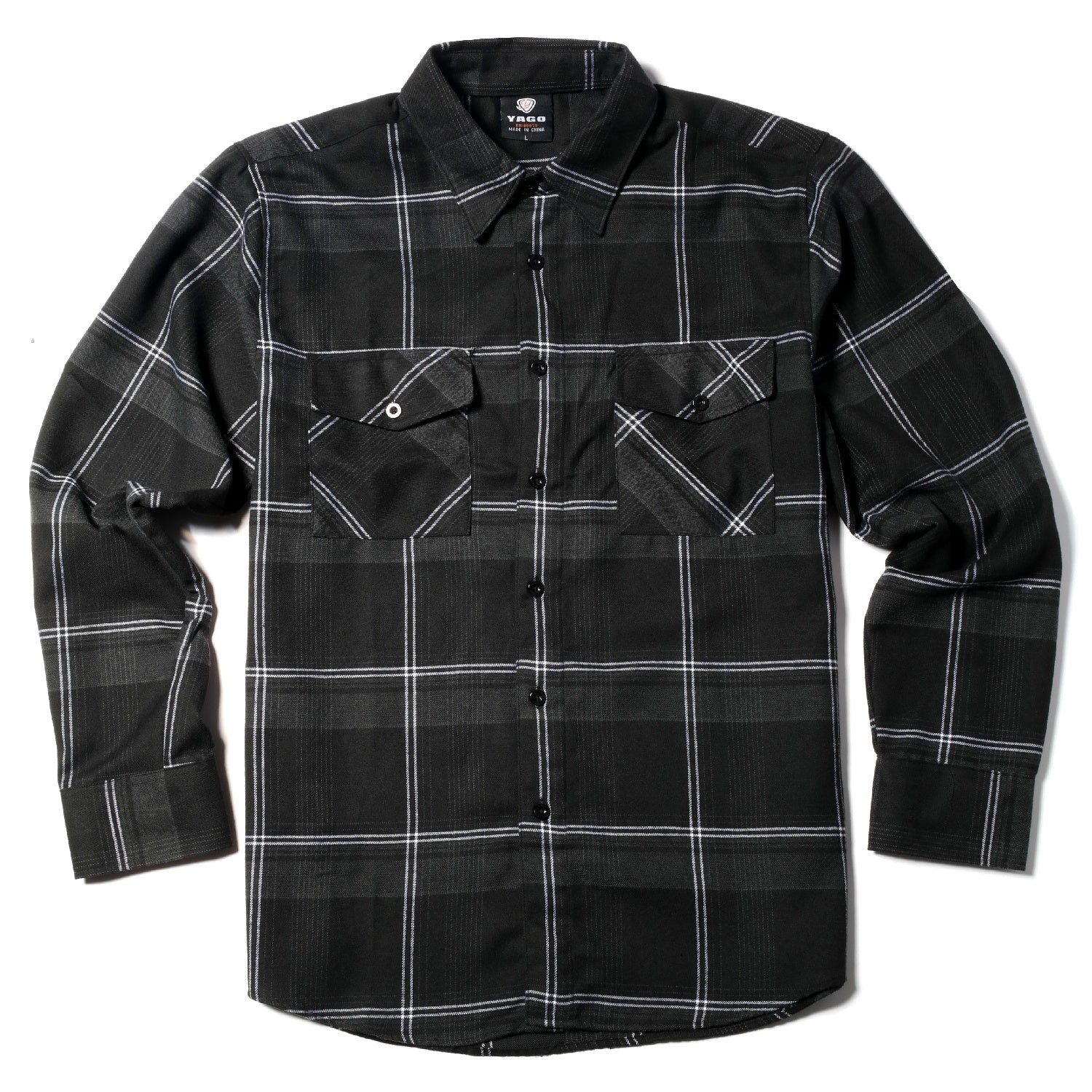 Jekyllhyde Apparel Flannel Shirt Black / Medium