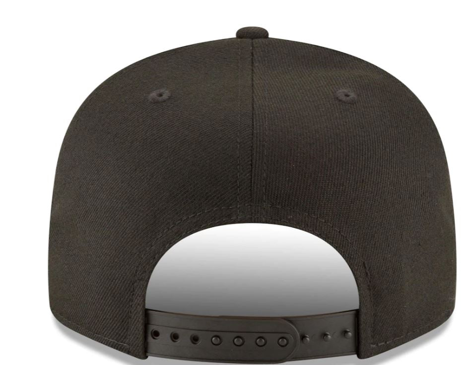 Oakland A's Black Black Snapback