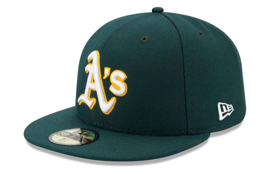 Oakland A's on the Road Fitted Cap