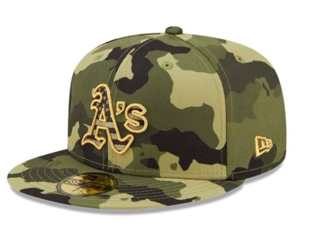Oakland A's Armed Forces Day 59Fifty Fitted Cap