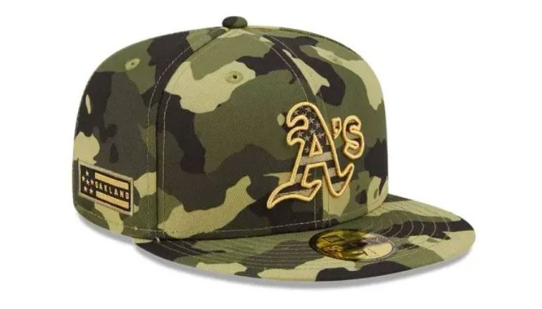 Oakland A's Armed Forces Day 59Fifty Fitted Cap