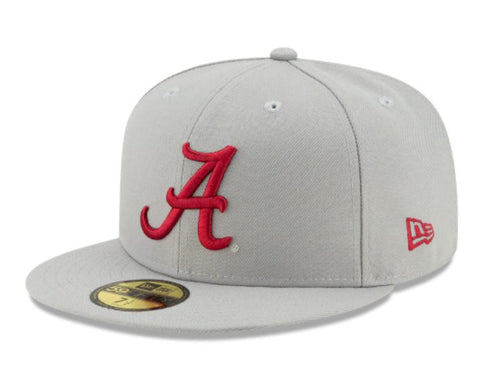 Alabama Crimson Tide Gray Fitted