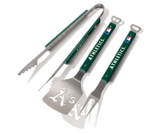 MLB BBQ Set 3PCS Oakland A's