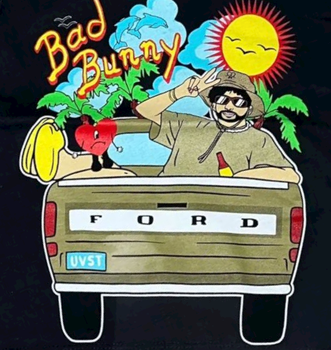 Bad Bunny Ford Tee ( FINAL SALE )