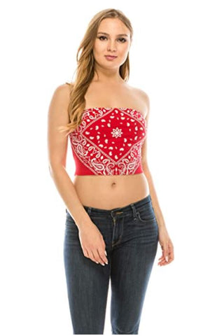 Bandana Tube Top 18379G