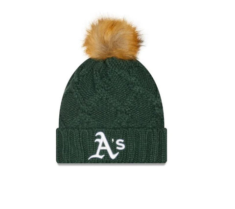 Women's A's Luxe Cuffed Knit Beanie