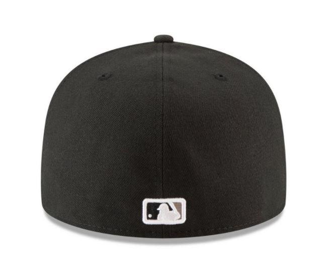 Chicago White Sox Black Game Fitted Cap