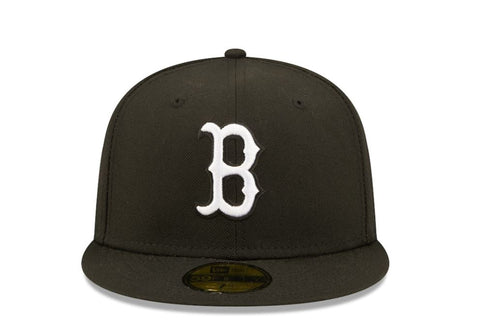 Boston Red Sox Black White Snapback