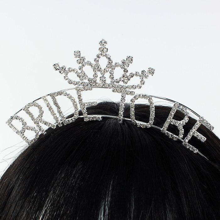 Bride to Be Crown Head Band