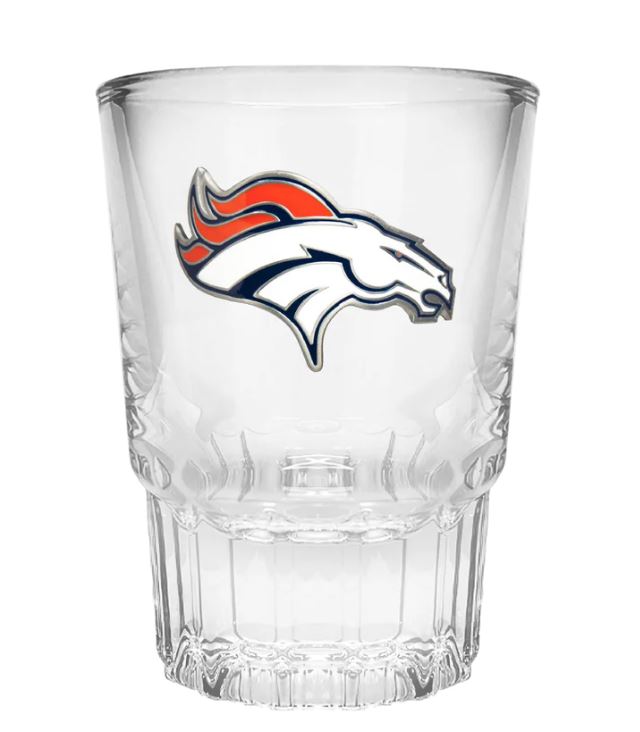 Broncos Prism Shot Glass