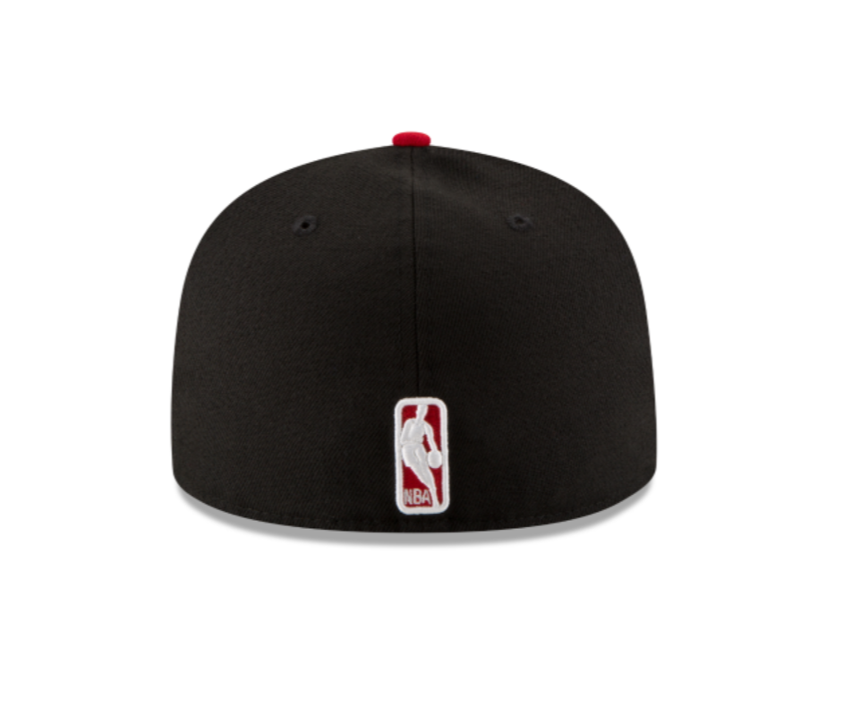 Chicago Bulls Black 2Tone OTC Fitted Cap