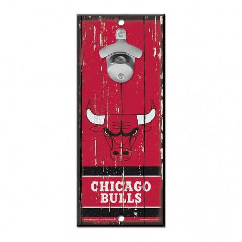 Chicago Bulls Wall Bottle Opener