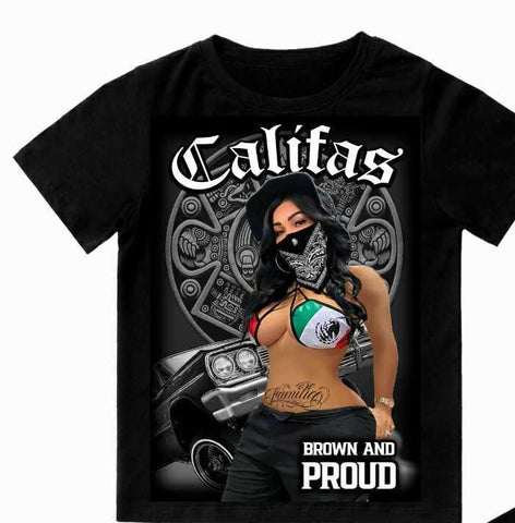 Califas Brown & Proud Tee
