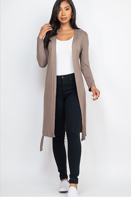 Long Belted Cardigan Capella 3321