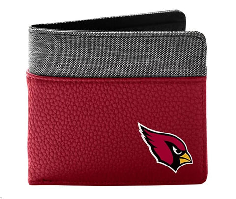 Arizona Cardinals Pebble Bi-Fold Wallet