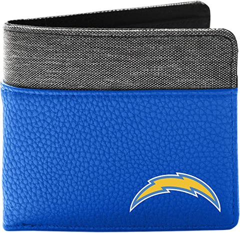 LA Chargers Pebble Bi-Fold Wallet