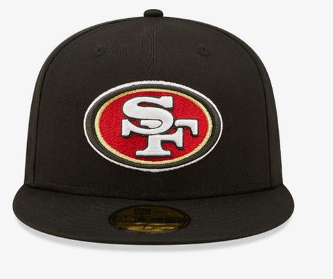 SF 49ers Black OTC Fitted Cap