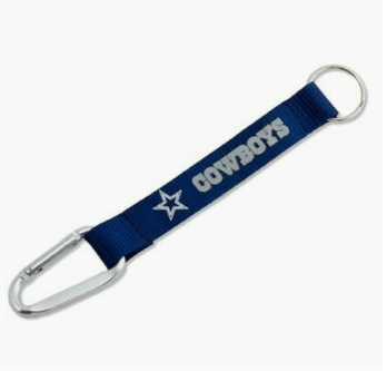 Dallas Cowboys Carabiner Keychain