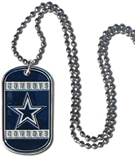 Dallas Cowboys Tag Necklace