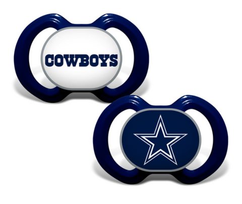 Dallas Cowboys Baby Pacifiers 2 Pack