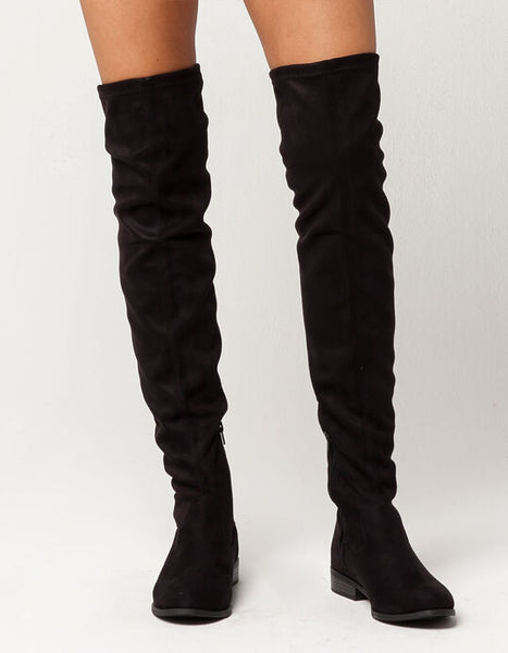 Deena Knee High Boots - Craze Fashion