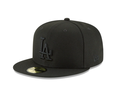 LA Dodgers Basic Black Snapback