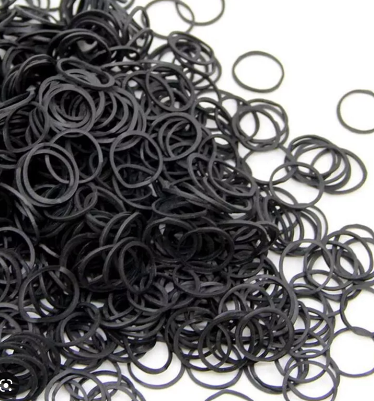 Elastic Plastic Hair Ties