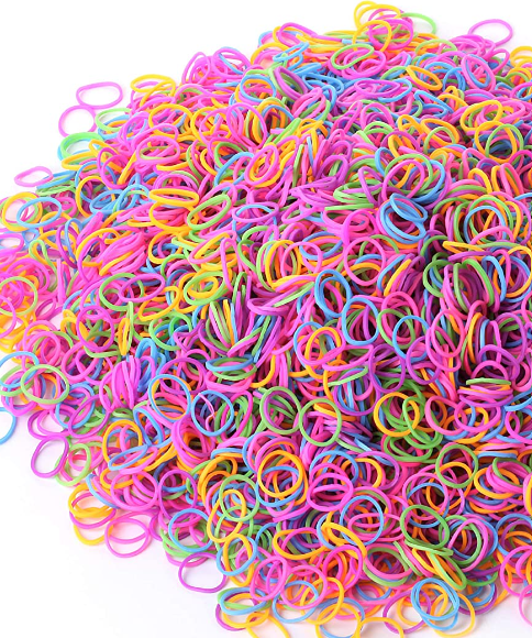 Elastic Plastic Hair Ties