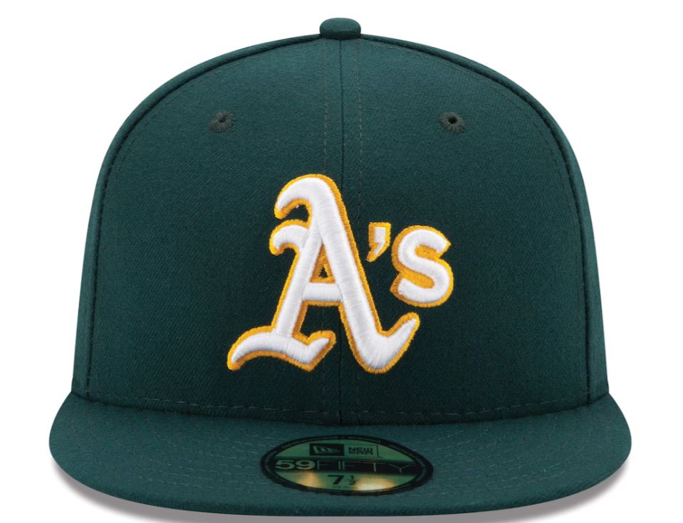 Oakland A's on the Road Fitted Cap