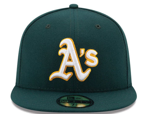Oakland A's on the Road Fitted Cap