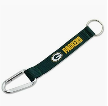 GB Packers Carabiner Keychain