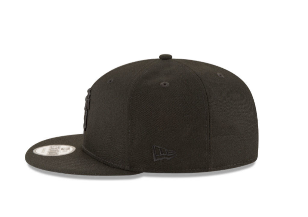 SF Giants Black Black Snapback