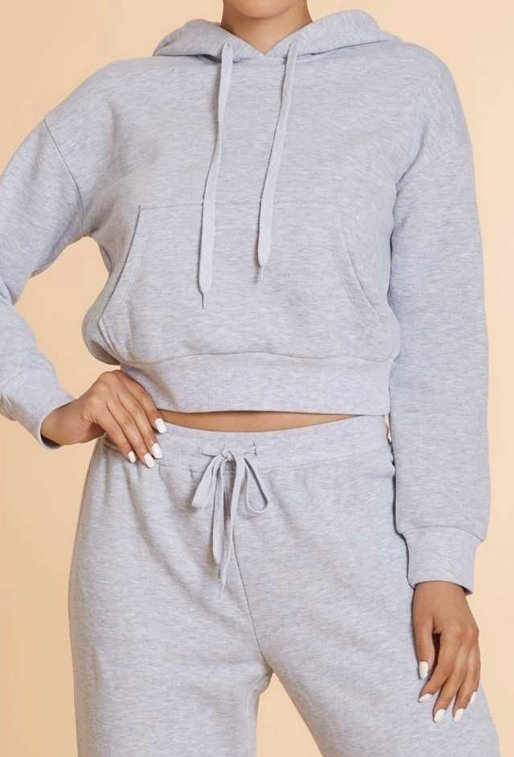 French Terry L/S Pullover Hoodie 78750