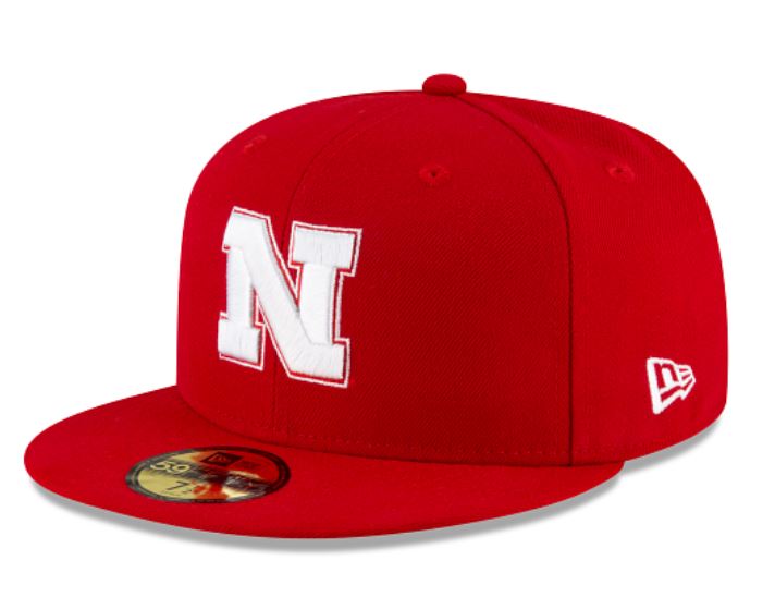 Nebraska Cornhuskers Scarlet 5950 Fitted Cap