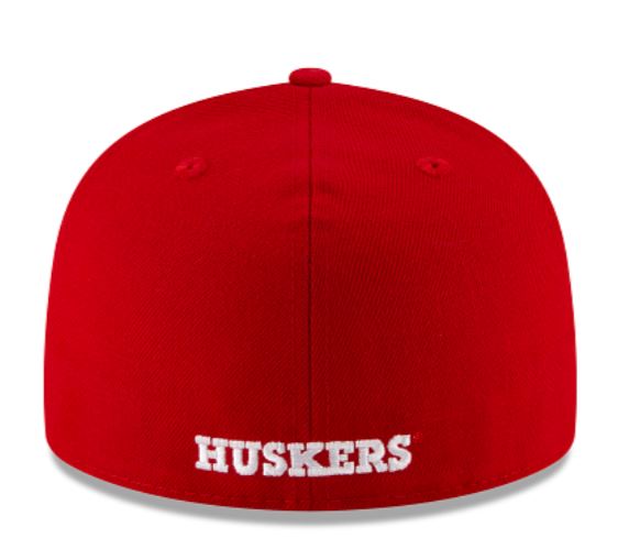 Nebraska Cornhuskers Scarlet 5950 Fitted Cap