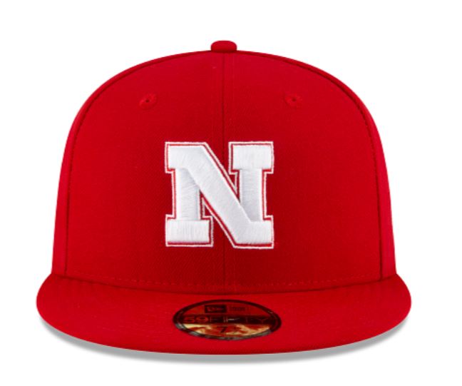 Nebraska Cornhuskers Scarlet 5950 Fitted Cap