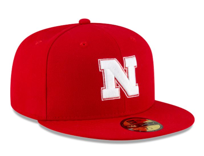 Nebraska Cornhuskers Scarlet 5950 Fitted Cap