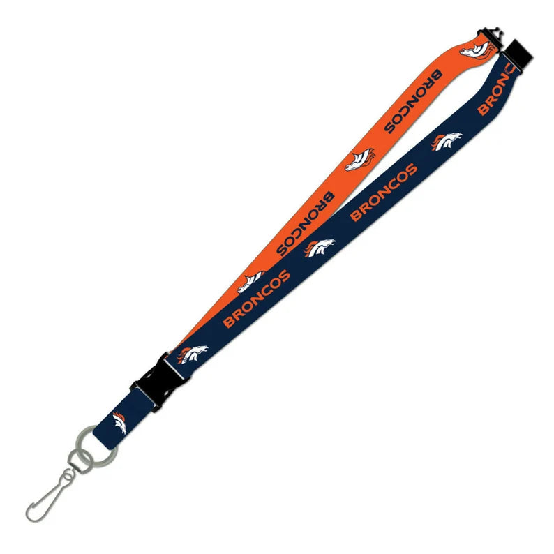 Denver Broncos Long Lanyard Key Ring