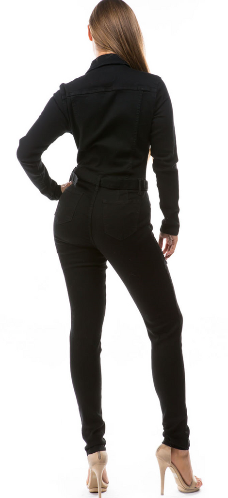 Distressed Denim Jumper SL 3331 (FINAL SALE)