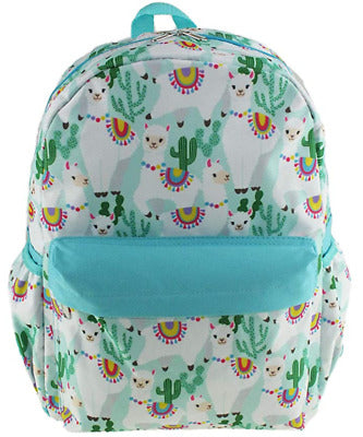 Lama & Cactus Backpack 16"