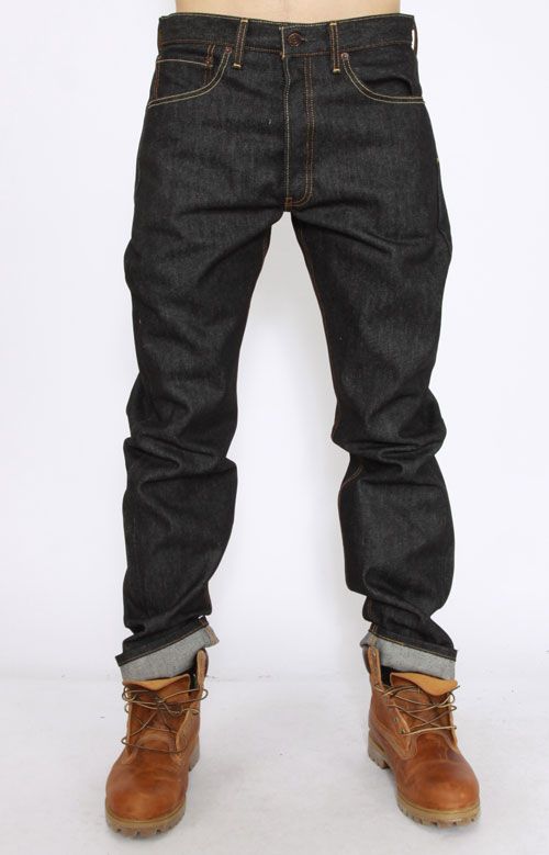 Levi's 501 Original Shrink-to-Fit Jeans Denim Black - Craze Fashion