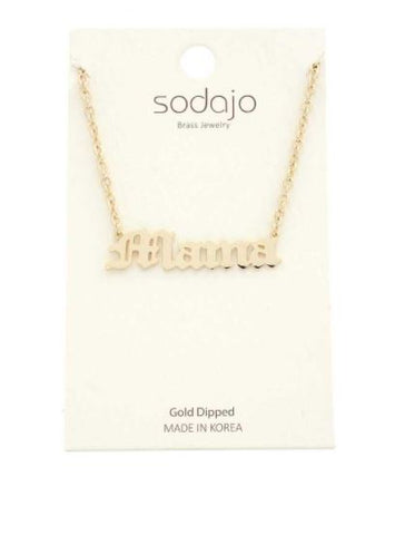 Mama Necklace