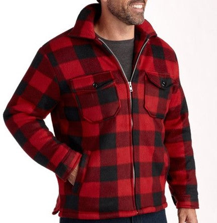 Flannel Zipper Jacket Maxxsel M9109