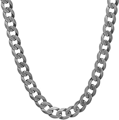 Men's Chain Necklace, Silver