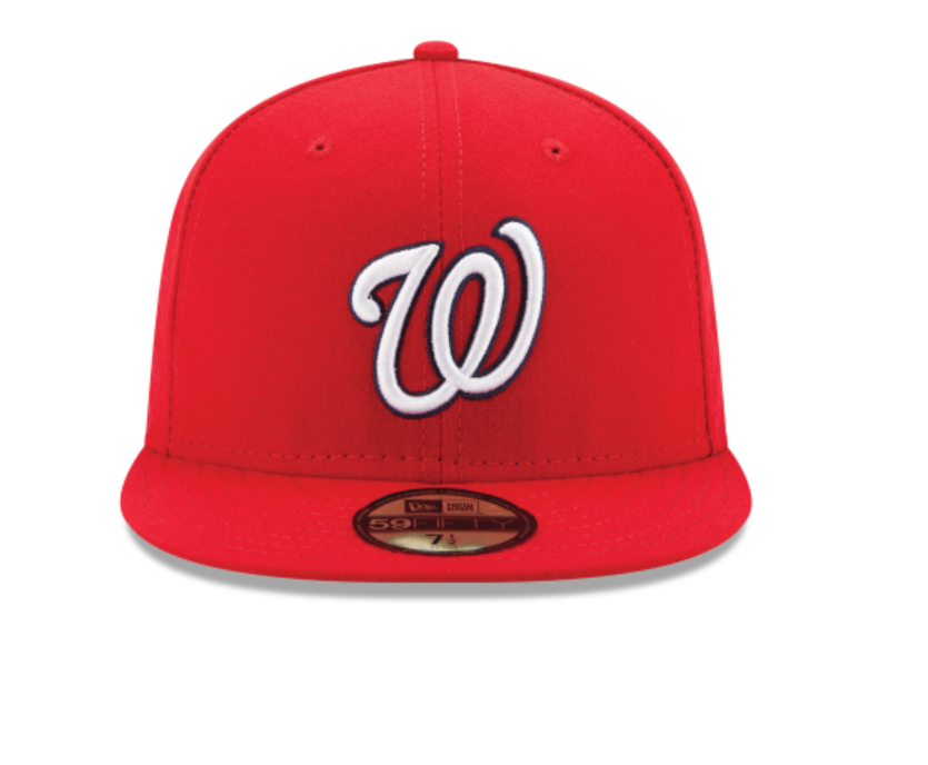 Washington Nationals On Field Fitted Cap