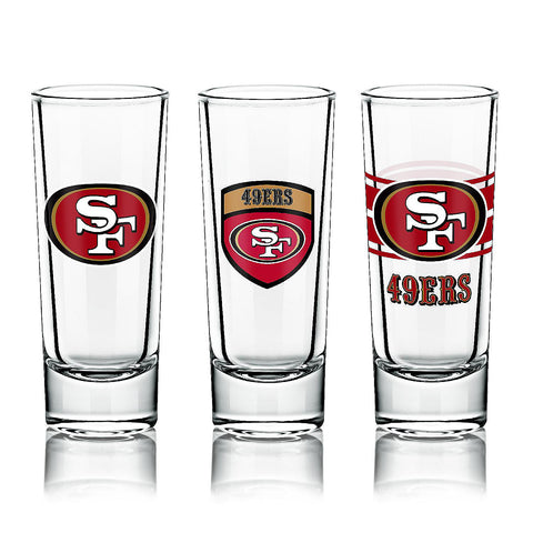 SF 49ers 6-Pack Shot Glasses