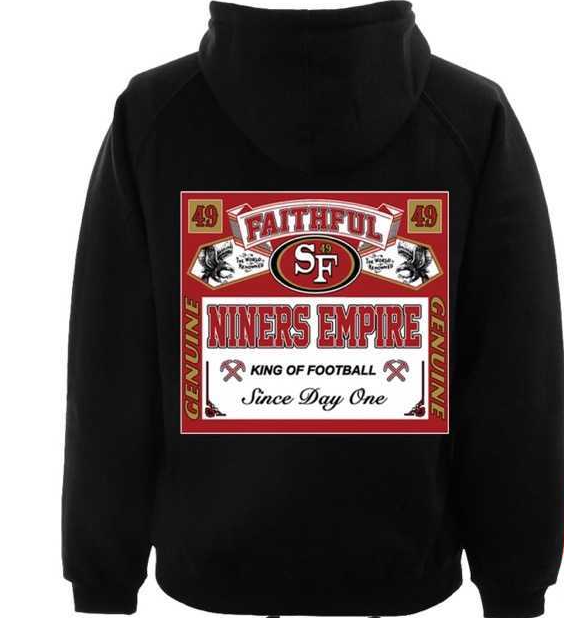SF Niners King of Football Hoody